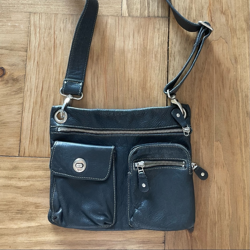 Roots Leather Village Bag